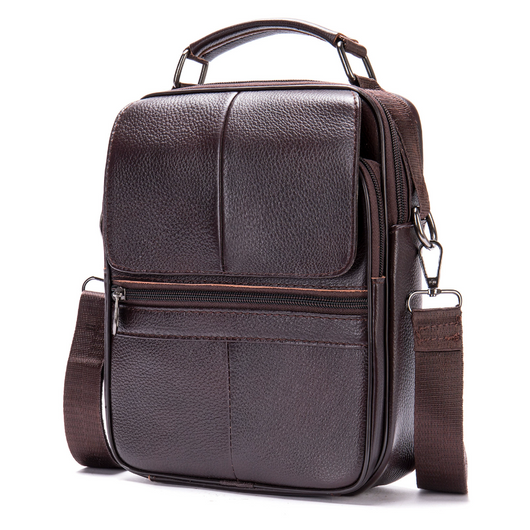 Jasper Multi-Zip Leather Crossbody