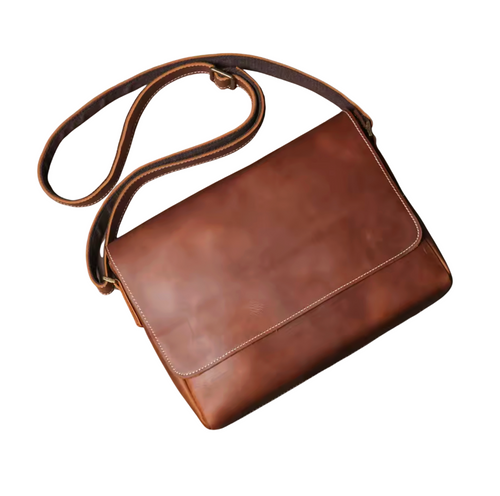 Luke Daily Leather Messenger
