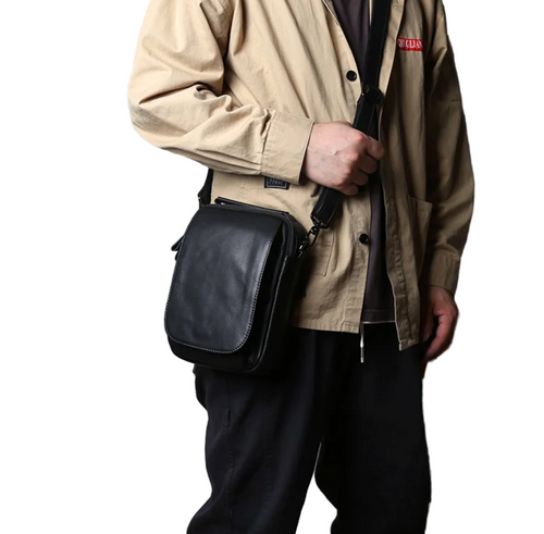 Rene Compact Leather Crossbody