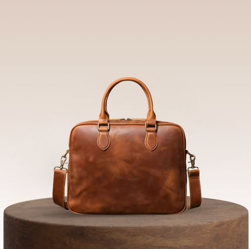 Finsley Slim Leather Briefcase