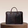 Billy Slimline Leather Briefcase