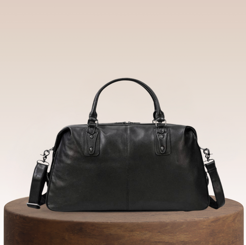 Rafael Curve Leather Duffel
