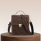 Bancroft Lock-Closure Leather Crossbody