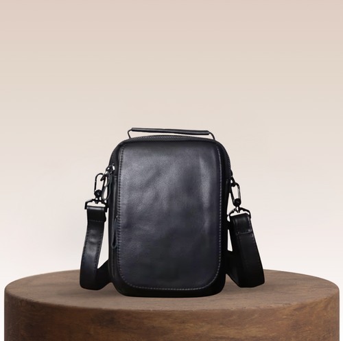 Rene Compact Leather Crossbody