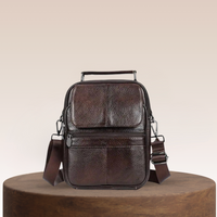 Jasper Multi-Zip Leather Crossbody