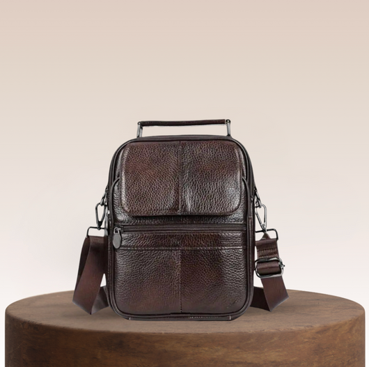 Jasper Multi-Zip Leather Crossbody