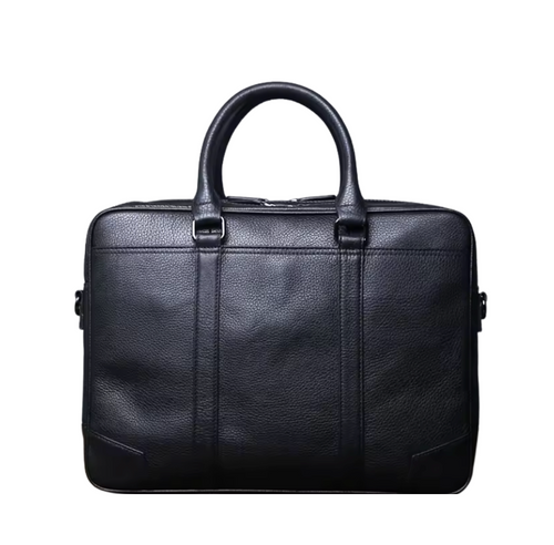 Tuscan Classic Zip Leather Briefcase