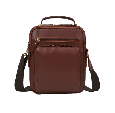 River Leather Zip Crossbody