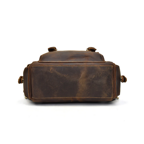 Marcus Classic Flap Leather Backpack