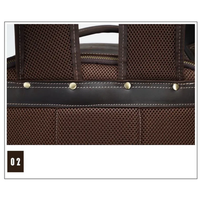 Josh Laptop Leather Backpack