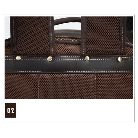 Josh Laptop Leather Backpack