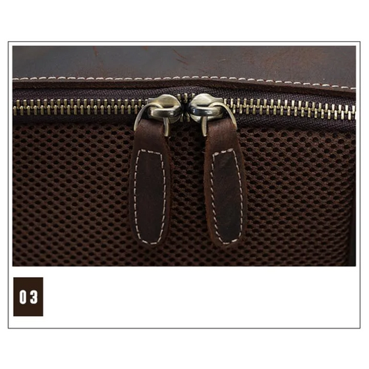 Josh Laptop Leather Backpack