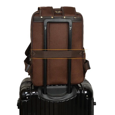 Josh Laptop Leather Backpack