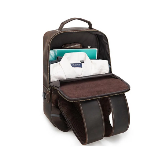 Josh Laptop Leather Backpack