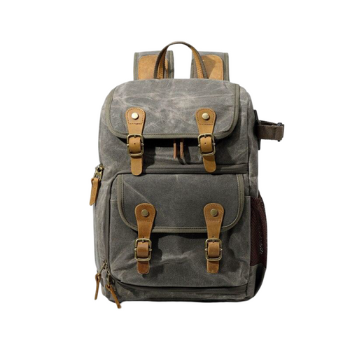 Jerick Field Canvas Camera Backpack