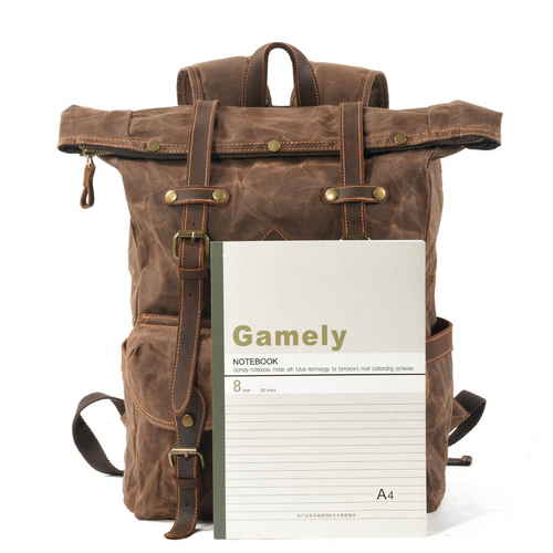 Nard Twin-Pocket Roll Backpack