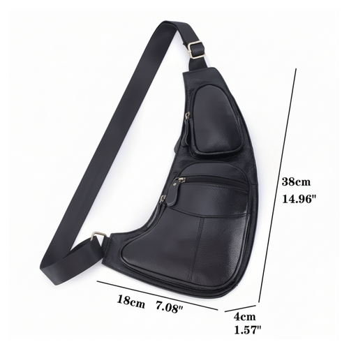 Beckett Half Moon Leather Sling