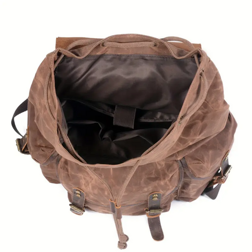 Crosby Drawcord Canvas Rucksack