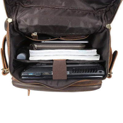 Hawthorne Utility Leather Backpack