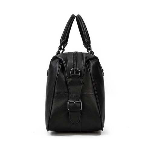 Rafael Curve Leather Duffel