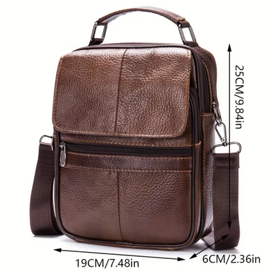 Jasper Multi-Zip Leather Crossbody